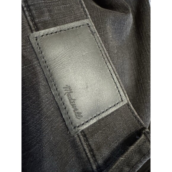 NWT Madewell Western Stovepipe Jean Black Wash Magic Pockets WOMEN plus RETRO 37 - Picture 6 of 7